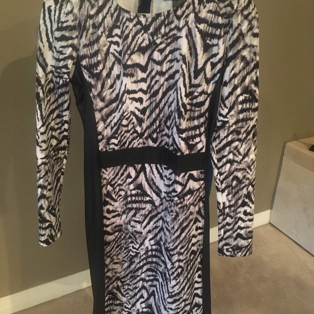 Animal print dress